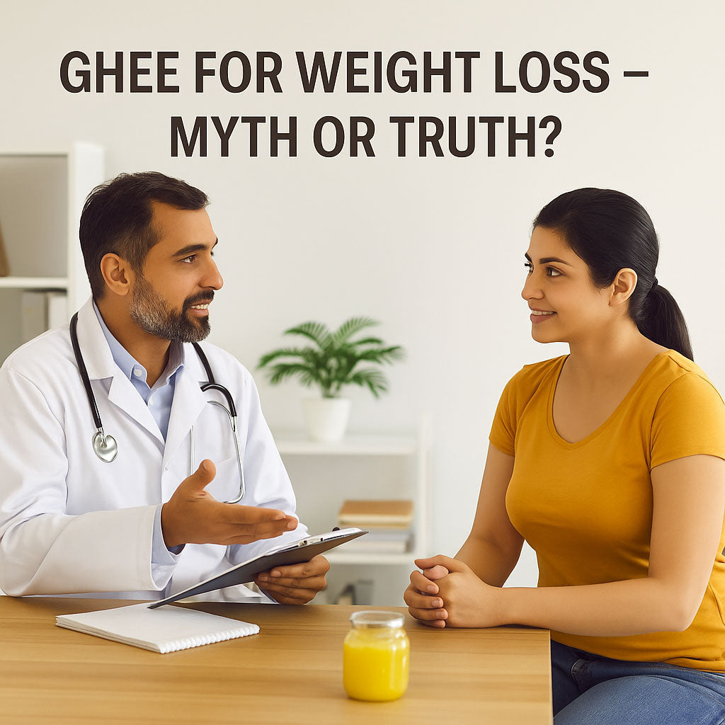 π§ Ghee for Weight Loss β Myth or Truth?