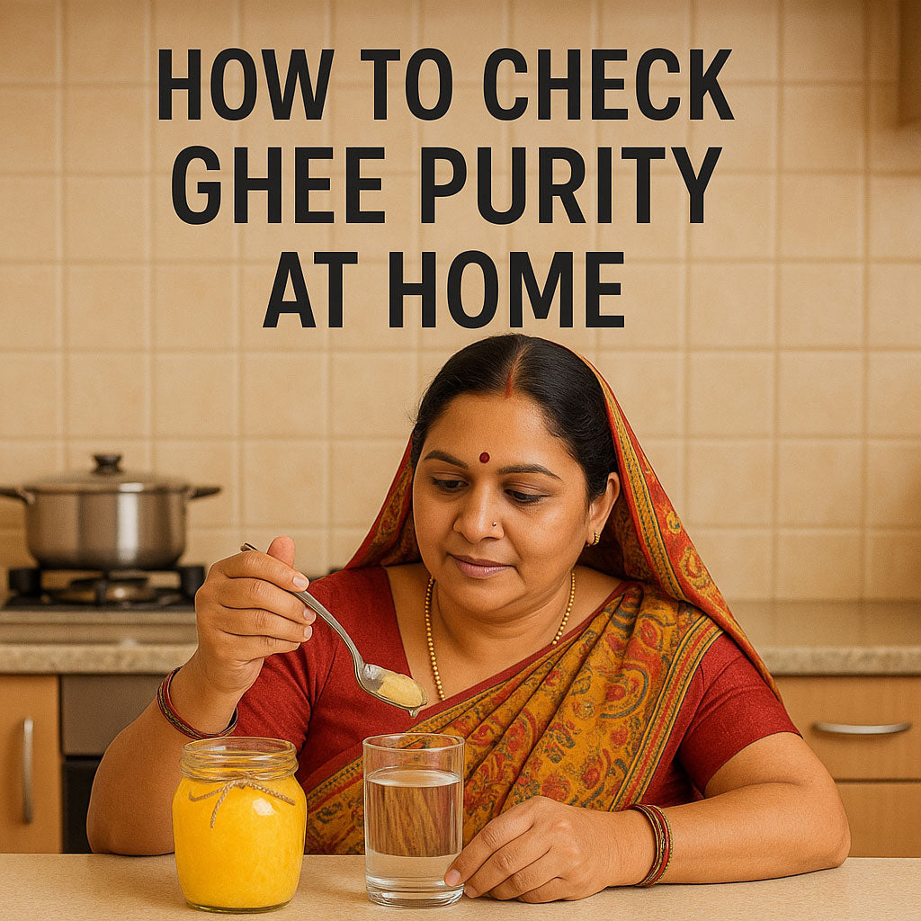 π  How to Check Ghee Purity at Home